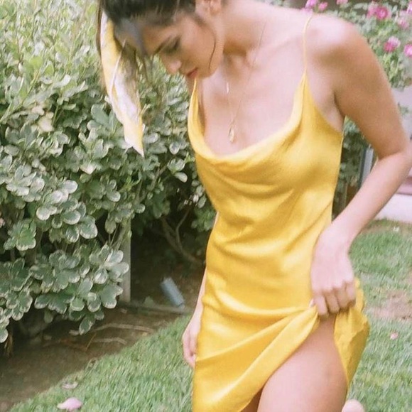 Satin Slip Mini Dress ✨ - Picture 4 of 4